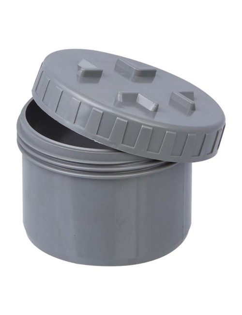PIPE CAP WITH THREAD 4"