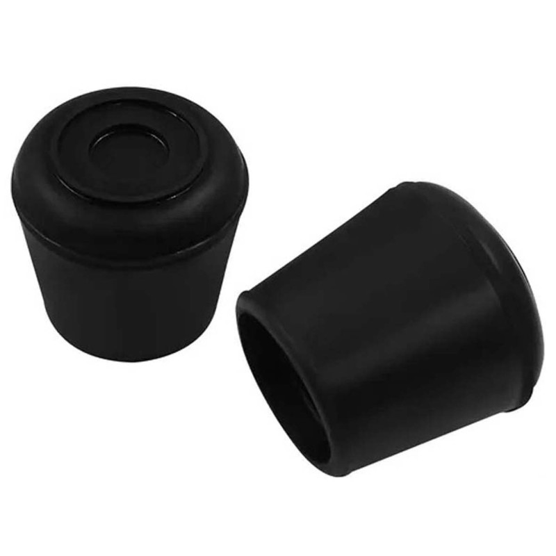 TABLE LEG CAP BLACK 25 MM H.D.