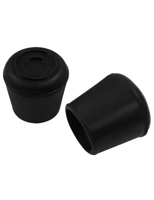 TABLE LEG CAP BLACK 25 MM H.D.