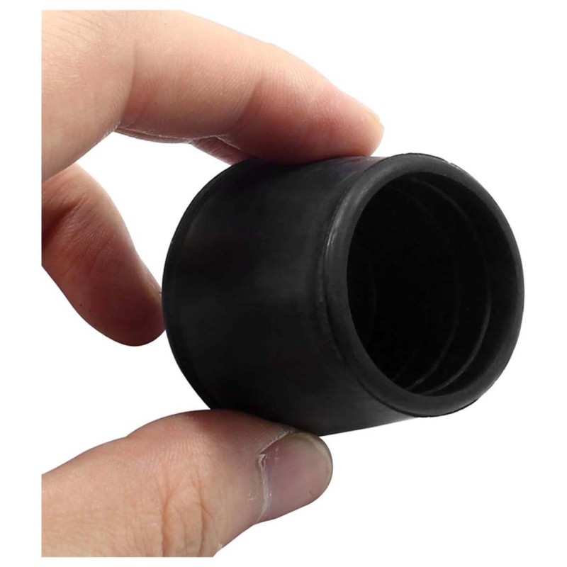 TABLE LEG CAP BLACK 25 MM H.D.