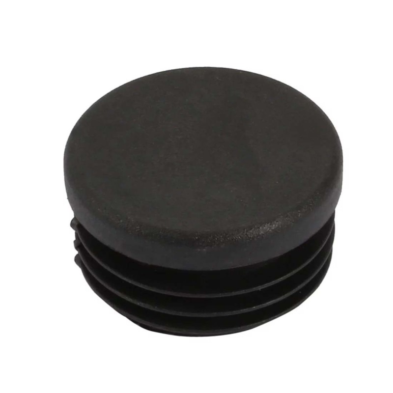 ROUND PLASTIC INSERT TUBE BLACK 35x35 MM