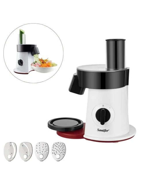 SF-5505 5-IN-1 ELECTRIC VEGETABLE CHOPPER & SALAD MAKER 200W
