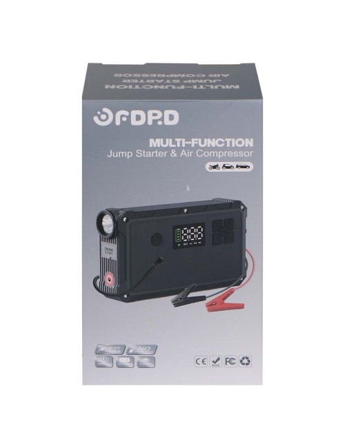 JPM8 MULTI-FUNCTIONAL START BATTERY WITH AIR COMPRESSOR