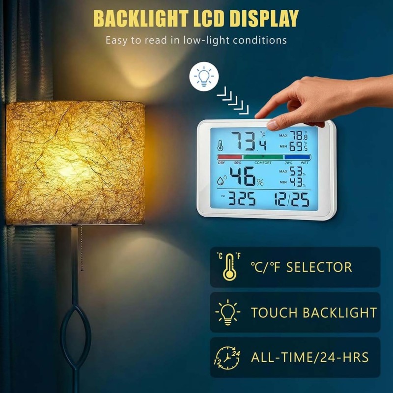 0068 ALARM CLOCK WITH LCD DIGITAL