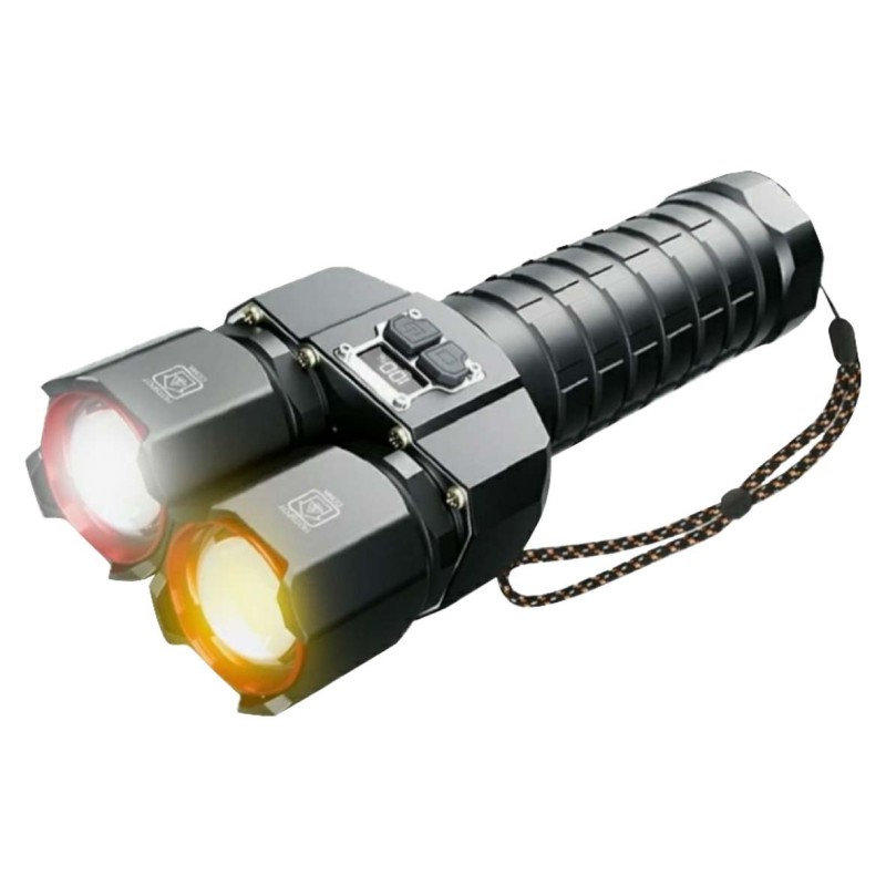 COBA CB-2508 TORCH RECHARGEABLE LED FLASH LIGHT 300M