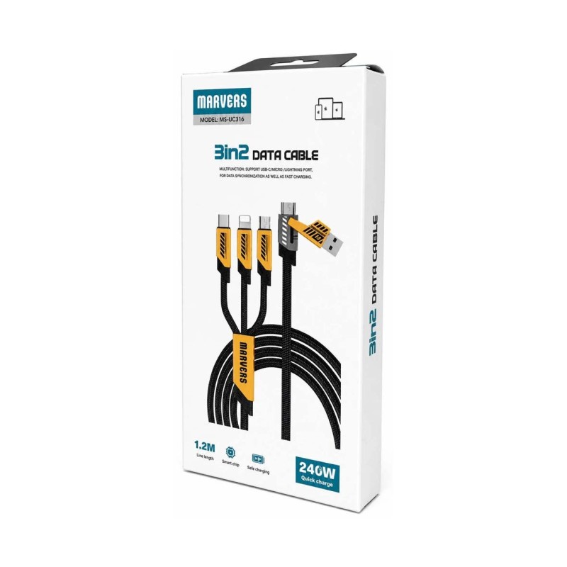 UC316 2IN1 TYPE C AND USB INTERFACE OTG CABLE