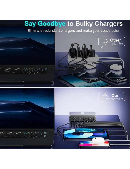 B961 MULTI-PORT DESKTOP CHARGING STATION