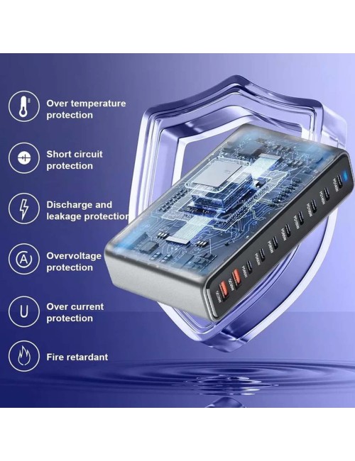 B961 MULTI-PORT DESKTOP CHARGING STATION