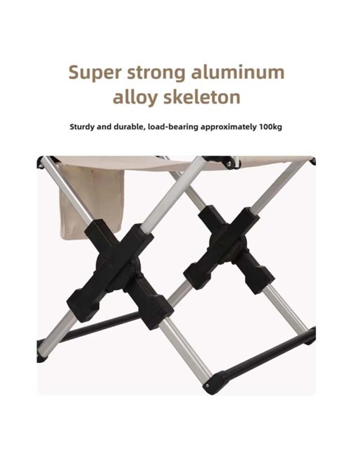 KY507-PORABLE FOLDING ALLUMINIUM OUTDOOR GARDEN CHAIR