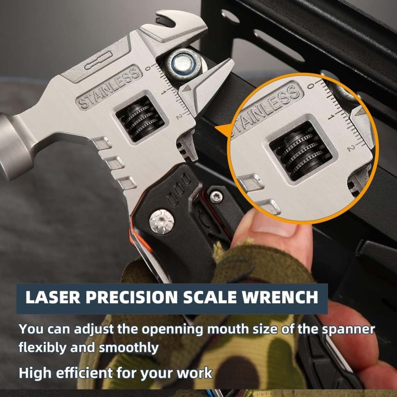 18IN1-MULTI-TOOL HAMMER,PLIERS,SCREWDRIVER & MORE