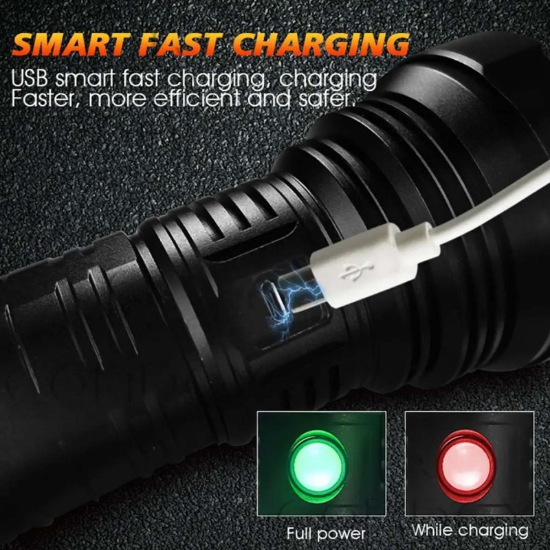 TW-1028 RECHARGABLE TOURCH LIGHT