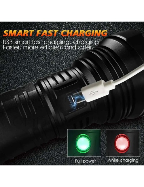 TW-1028 RECHARGABLE TOURCH LIGHT
