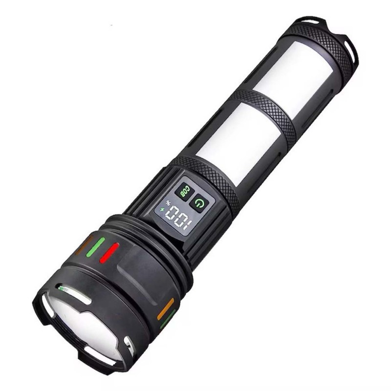 COBA CB-R18 ALUMINIUM ALLOY TORCH RECHARGEABLE LED FLASH LIGHT 300M