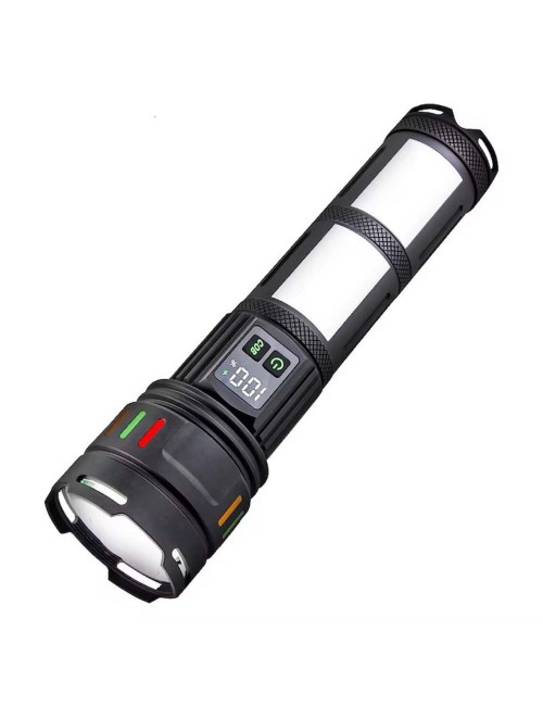 COBA CB-R18 ALUMINIUM ALLOY TORCH RECHARGEABLE LED FLASH LIGHT 300M