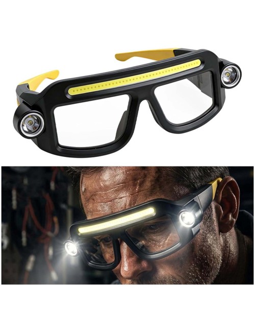 SY5868 RECHARGEABLE LED WORK SAFETY GOGGLES
