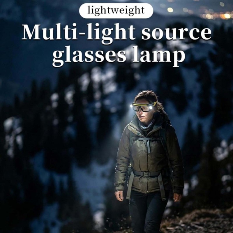 SY5868 RECHARGEABLE LED WORK SAFETY GOGGLES