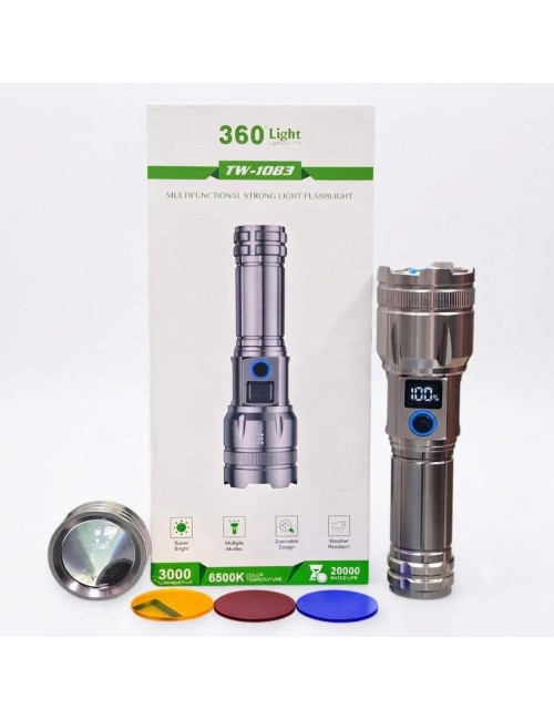 TW-1083- MULTIFUNCTIONAL STRONG LIGHT FLASHLIGHT
