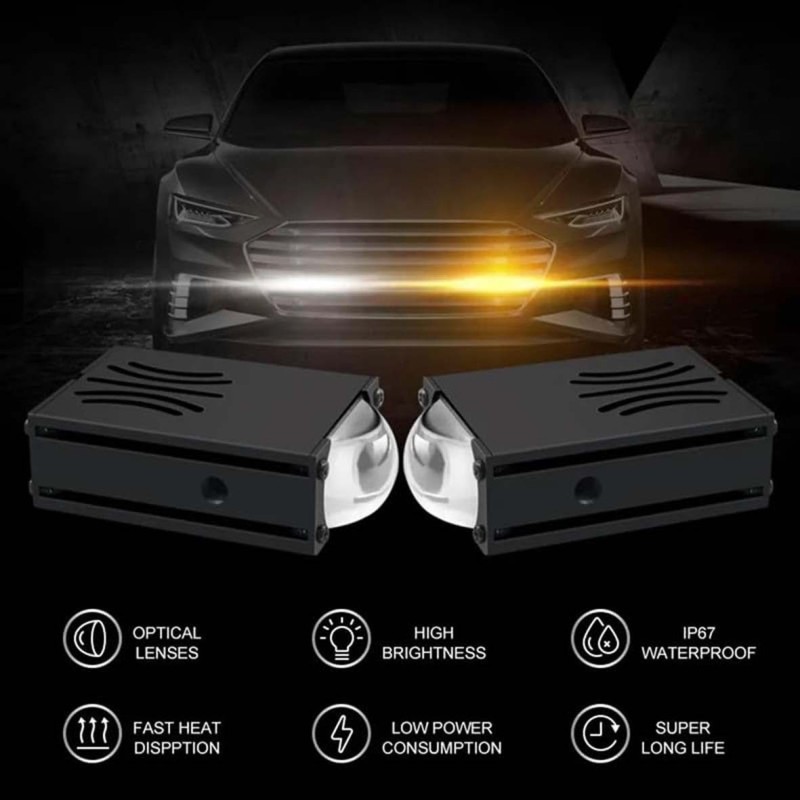 GL-1 FOG LED HEADLIGHT CAR LAMP 1 BEAD SET