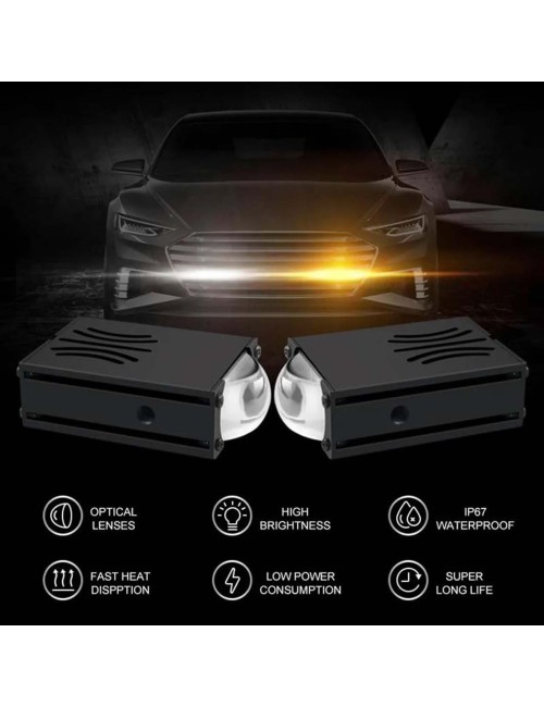 GL-1 FOG LED HEADLIGHT CAR LAMP 1 BEAD SET