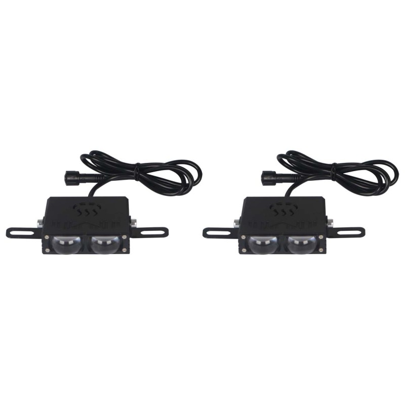 GL-2 FOG LED HEADLIGHT CAR LAMP 2 BEAD SET