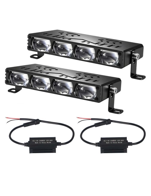 GL-4 FOG LED HEADLIGHT CAR LAMP 4 BEAD SET