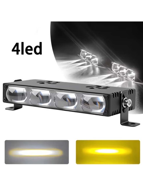 GL-4 FOG LED HEADLIGHT CAR LAMP 4 BEAD SET