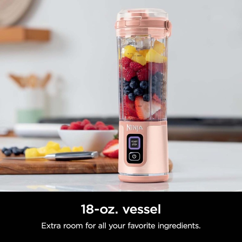 0924-NINJA BLAST PORTABLE BLENDER,LEAK PROOF LID & SMOOTHIE BLENDER