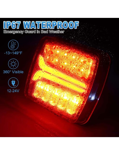 T212 WIRELESS TRAILER LIGHT KIT USA MODEL
