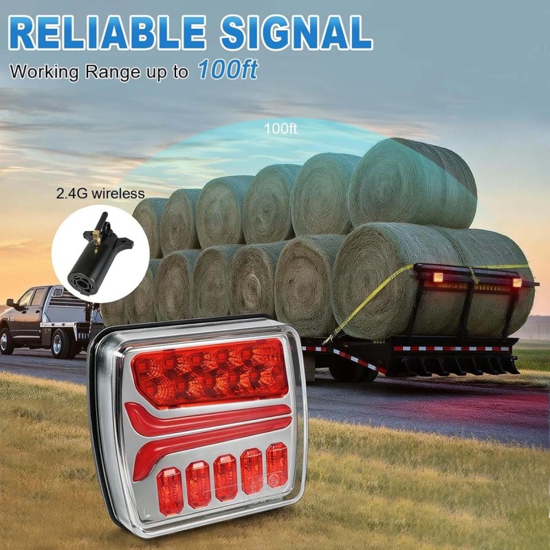 T212 WIRELESS TRAILER LIGHT KIT USA MODEL