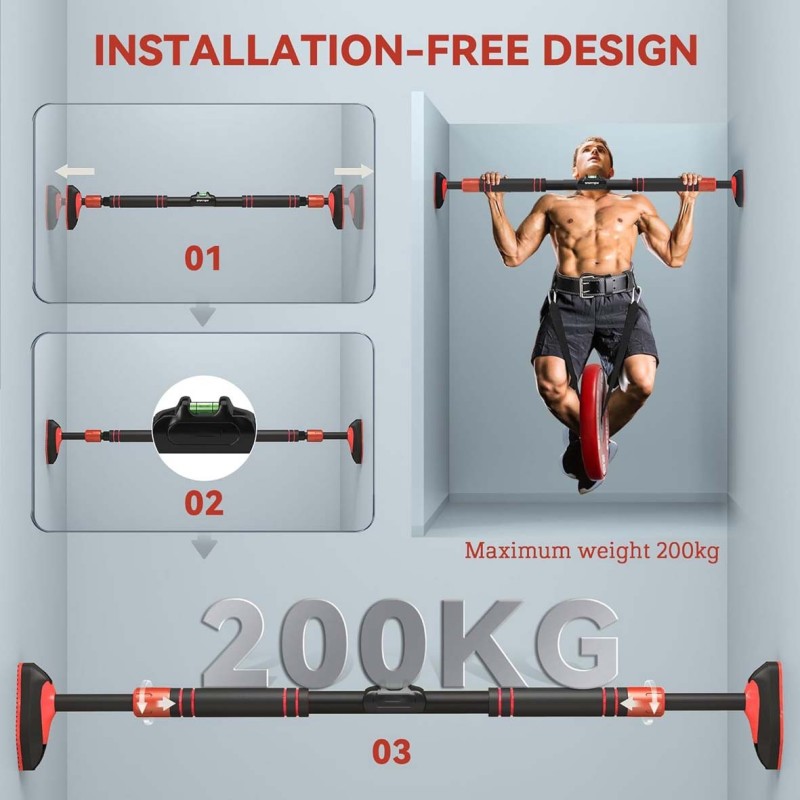 DB-9-120CM FITNESS PULLUP BAR