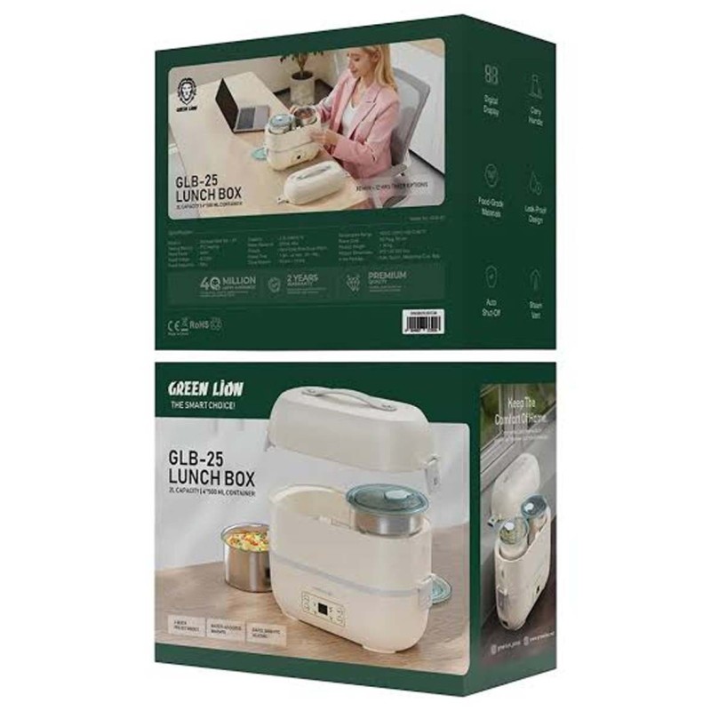GNGB25LBXCM GLB-25 PORTABLE ELECTRIC LUNCH BOX 2L