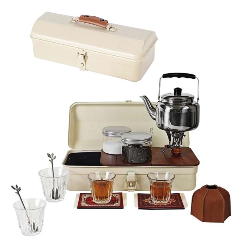 IT-CP5001 CAMPING FAMILY TEA SET BOX WITH UNIQUE SESIGN