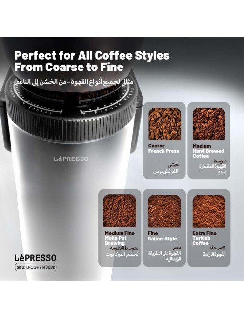 LPCGHY1430BK COFFEE MACHINE - BLACK