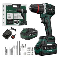 GNGD12CODRGN CORDLESS HAMMER DRILL 2BATTERIES 21V