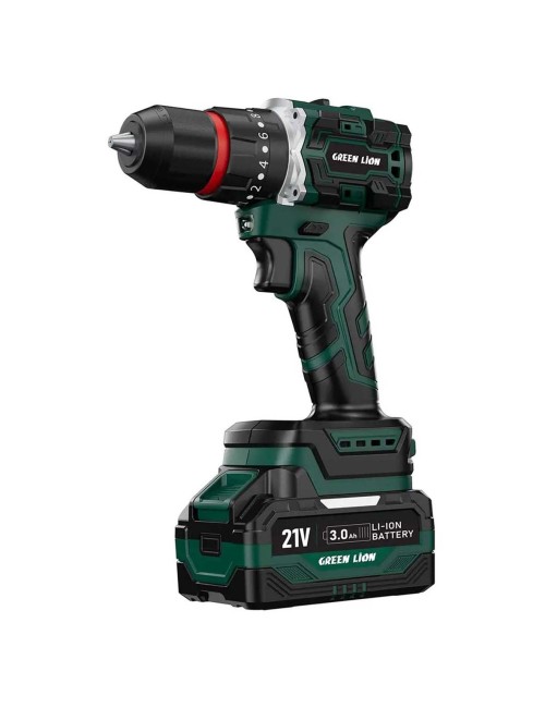 GNGD12CODRGN CORDLESS HAMMER DRILL 2BATTERIES 21V
