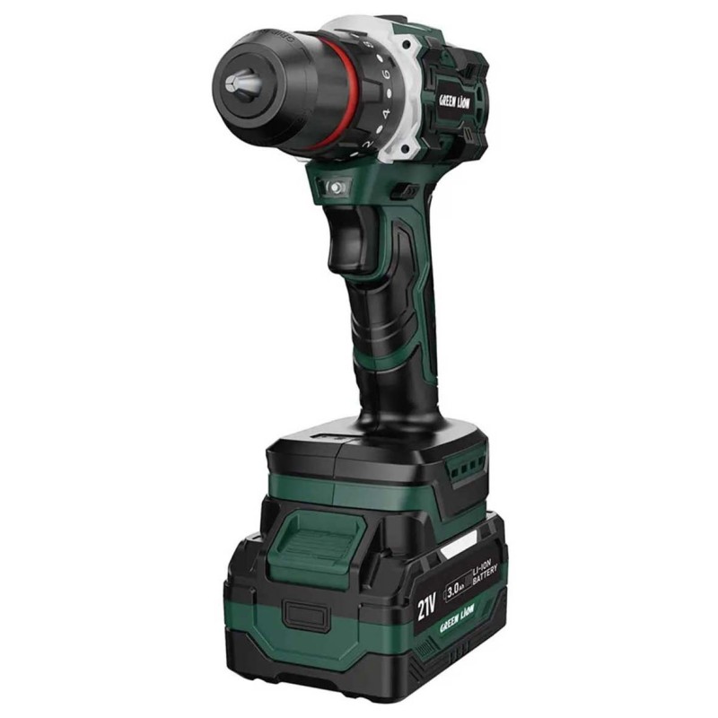GNGD12CODRGN CORDLESS HAMMER DRILL 2BATTERIES 21V