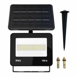 ECOPOWER-SOLAR GARDEN FLOOD LIGHT 100W