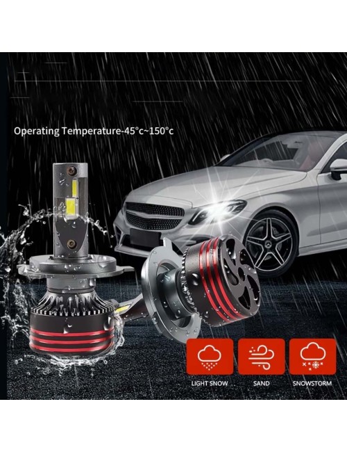 CONPEX M8-H4 PRO- AUTO LED HEADLIGHT SYSTEM
