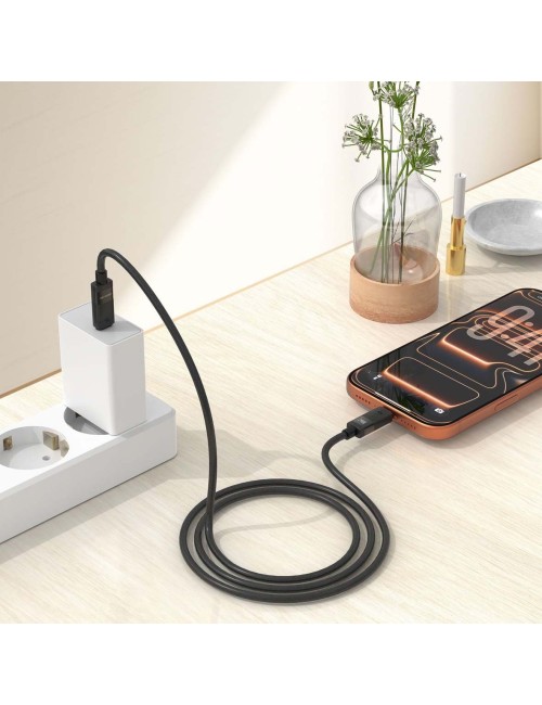 GNMTSC2C1MBK GREEN LION USB-C TO USB-C 240W كيبل شحن 1 متر