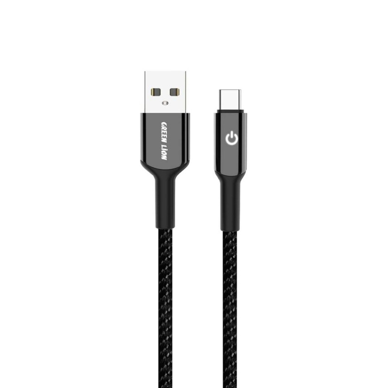 GNBRUA2UCBK GREEN LION USB-A TO USB-C 18W كيبل شحن 1 متر