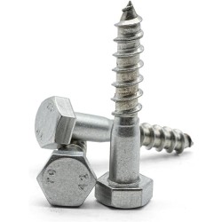 GI COACH SCREW 1/4" (6 MM) x 25 MM