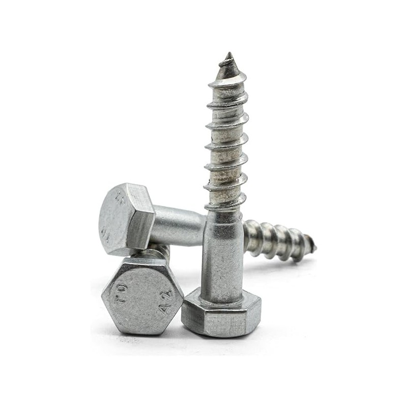 برغي تلفون 1/4"×25 6ملي جلفنايز TWN