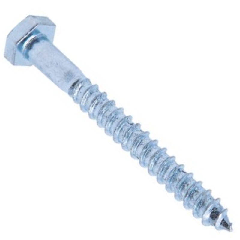 GI COACH SCREW 1/4" (6 MM) x 60 MM