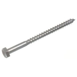 GI COACH SCREW 1/4" (6 MM) x 75 MM