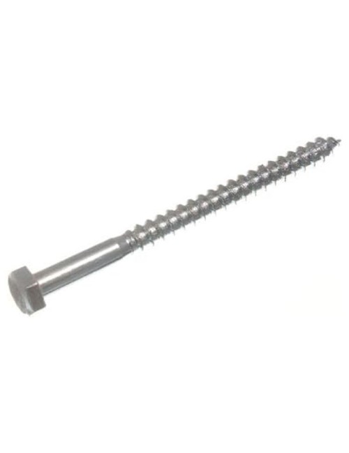 برغي تلفون 1/4"×75 6ملي جلفنايز TWN