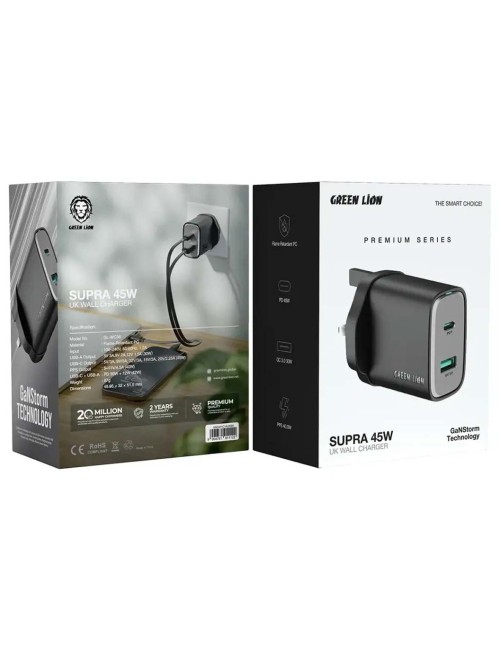 GNS45CAUKTCBK CHARGER 45W