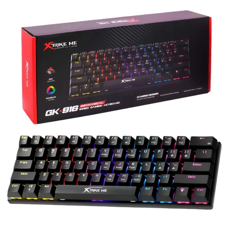 GK-916 XTRIKE ME WIRED GAMING KEYBOARD