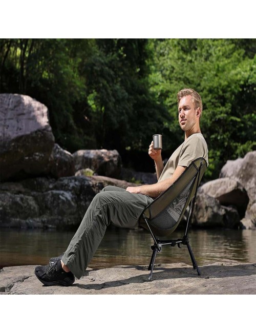 YQ-CHZ77-PORABLE FOLDING CAMPING & GARDEN CHAIR