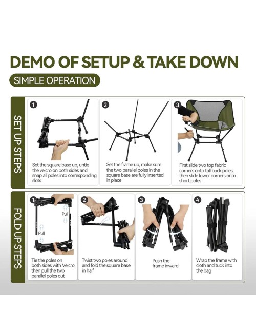 YQ-CHZ77-PORABLE FOLDING CAMPING & GARDEN CHAIR