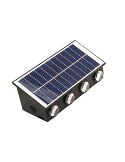 ECOPOWER-SOLAR WALL LED COB LIGHT DUAL DIRECTION 4 EYE